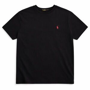 Polo by Ralph Lauren Black Tee with Red Logo